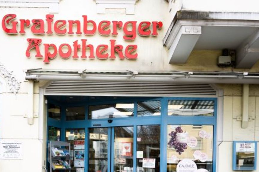 Grafenberger Apotheke — Außenansicht
